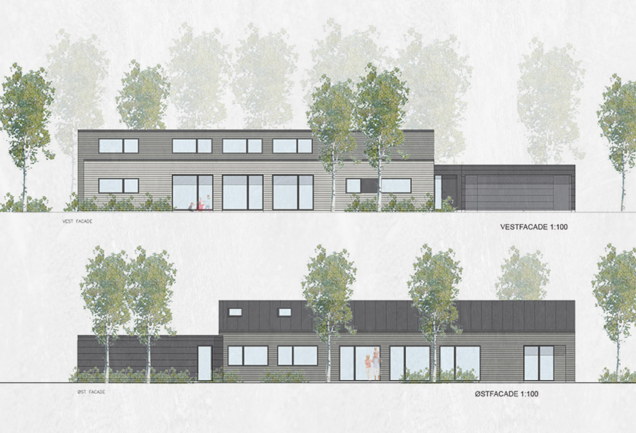Tegning Villa Knudsen